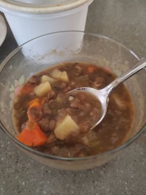 Lentil Soup at Try it Raw in Birmingham