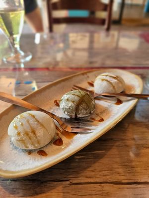 vegan mochis at Momo Hut in Briancon