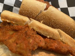 Chkn Parm Sub  at Ro's Diner in Brooklyn