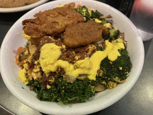 Scramble  at Ro's Diner in Brooklyn