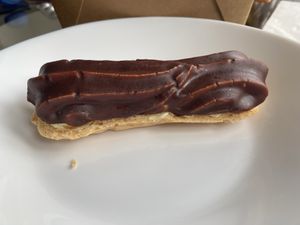 Eclair (take away)  at Green Life Vegan Bakery in Budapest