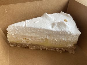 Krémes cake   at Green Life Vegan Bakery in Budapest