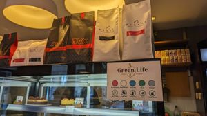  at Green Life Vegan Bakery in Budapest