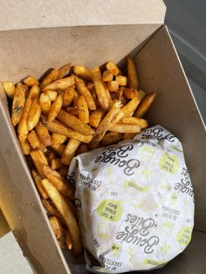 Delicious seasoned fries!  at Bougie Bites in Overland