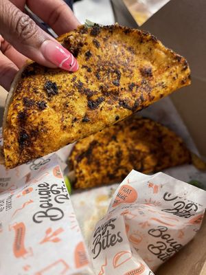 Birria Cartel Tacos (made with jackfruit)  at Bougie Bites in Overland