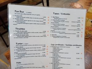  at Kali Sushi Bar in Santander