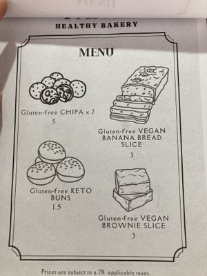 Menu  at Panis  in Bocas Del Toro