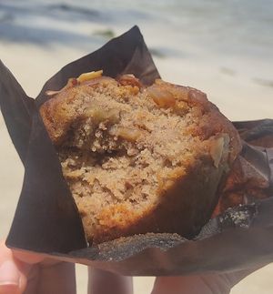 Banana Bread Muffin (GF) at Panis  in Bocas Del Toro