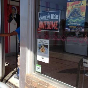 cool Welcome sign at Treehouse Bakery in Phoenix