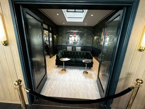 Another private room directly off the bar  at Twelvemonth in Burlingame