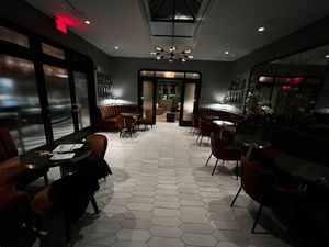 Another one of the private rooms for larger groups  at Twelvemonth in Burlingame