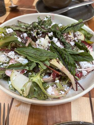 Radicchio salad  at Twelvemonth in Burlingame
