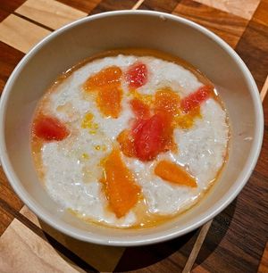 Coconut Rice Pudding at Twelvemonth in Burlingame