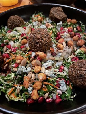Autumn chop salad with falafel   at Twelvemonth in Burlingame