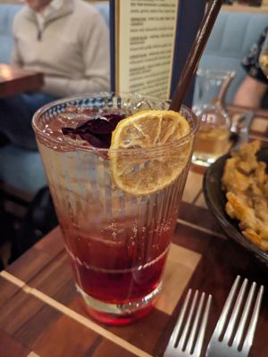 House made soda at Twelvemonth in Burlingame