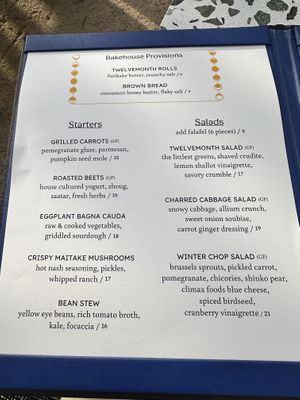   at Twelvemonth in Burlingame