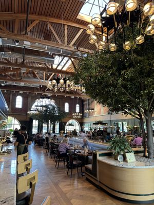 Indoor seatingg  at Twelvemonth in Burlingame