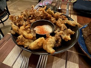 Fried Maitake Mushrooms  at Twelvemonth in Burlingame
