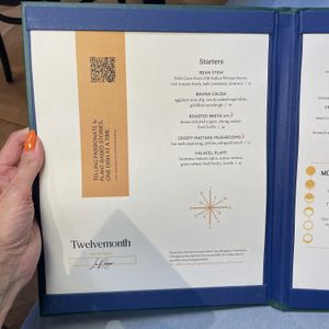   at Twelvemonth in Burlingame