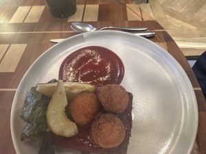 BBQ plate  at Twelvemonth in Burlingame