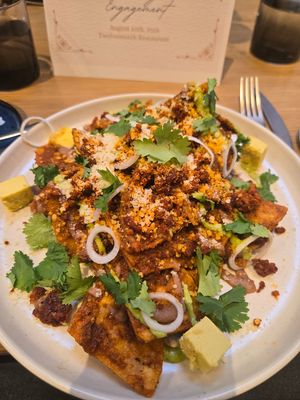 chilaquiles  at Twelvemonth in Burlingame