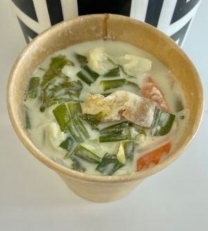 Tom Kha soup at Cafe Isan - JVC in Dubai