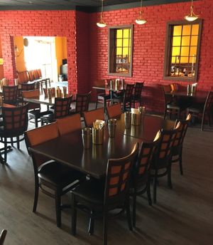Dining area at Thaliwala Indian Kitchen in Chanhassen