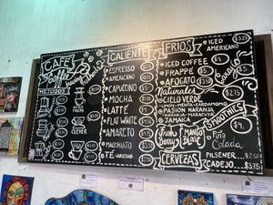 Drinks  at Axul Cafe in Concepcion De Ataco