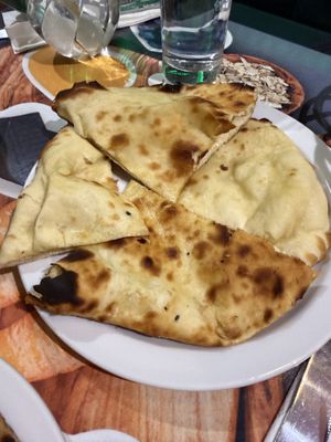 Cheese Nan  at Vegan India - Gloucester Rd in Bristol