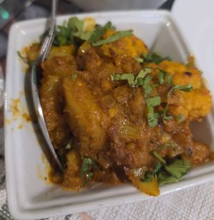 Aloo Gobi at Vegan India - Gloucester Rd in Bristol