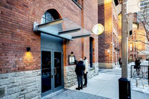 Storefront. at Lao Lao Bar in Toronto