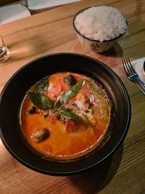 Panang curry at Lao Lao Bar in Toronto
