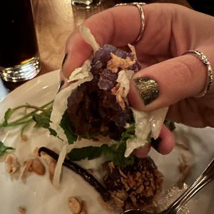 Tapioca Dumplings  at Lao Lao Bar in Toronto