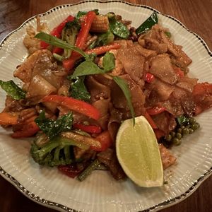 Drunken Noodles  at Lao Lao Bar in Toronto
