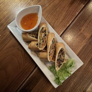 Spring Rolls  at Lao Lao Bar in Toronto