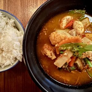 Jungle Curry  at Lao Lao Bar in Toronto