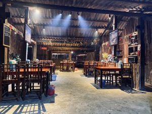 Our space may not be as luxurious as a five-star hotel, but it embraces a rustic, ethnic charm that feels warm and welcoming. at Toàn Mán Restaurant  in Ta Van