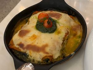 Smoked lasagna at Remédio Santo - Baixa in Porto