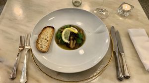 Shiitake mushrooms  at Remédio Santo - Baixa in Porto