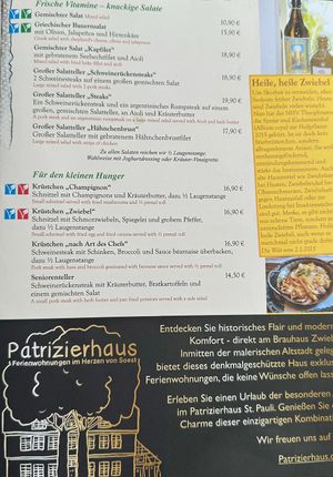   at Brauhaus Zwiebel in Soest