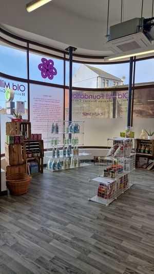 All monies raised support cancer patients and their families at Old Mill Health Shop in Port Talbot