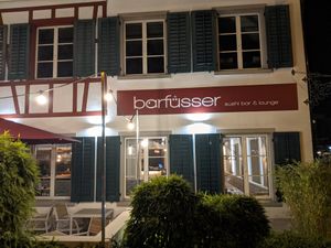 Outdoors at Barfüsser Sushi Bar & Lounge in Adliswil