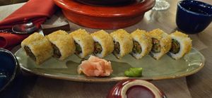 Crunchy California Sushi Roll at Asian Bistro in Raipur