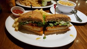 buffalo burger at Veggie Grill - South Lake Union in Seattle