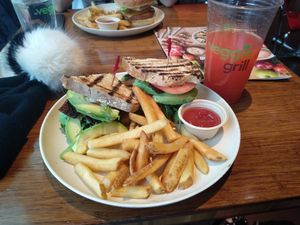 BLTA sandwich at Veggie Grill - South Lake Union in Seattle