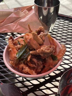 Oyster Mushrooms  at MAZU in Yellow Springs