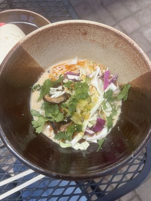 Dandan - very tasty, bit heavier dish  at MAZU in Yellow Springs