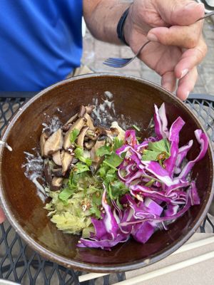 Dandan noodle  at MAZU in Yellow Springs
