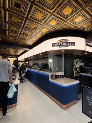   at Ghirardelli in San Francisco