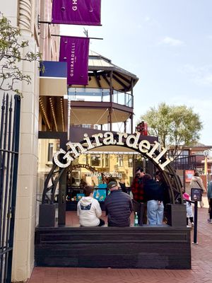   at Ghirardelli in San Francisco